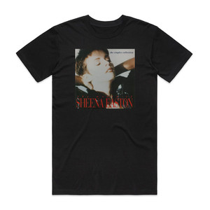 Sheena Easton The World Of Sheena Easton Album Cover T-Shirt Black Sheena Easton The World Of Sheena Easton Album Cover T-Shirt Black
