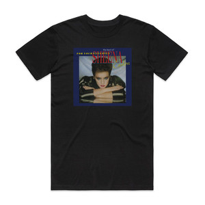 Sheena Easton For Your Eyes Only The Best Of Sheena Easton Album Cover T-Shirt Black