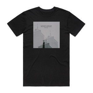 Soviet Soviet Summer Jesus Album Cover T-Shirt Black Soviet Soviet Summer Jesus Album Cover T-Shirt Black