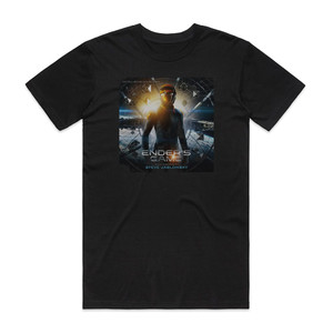 Steve Jablonsky Enders Game Album Cover T-Shirt Black Steve Jablonsky Enders Game Album Cover T-Shirt Black