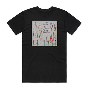 Steve Mason Meet The Humans Album Cover T-Shirt Black Steve Mason Meet The Humans Album Cover T-Shirt Black