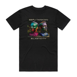 Serj Tankian Elasticity Album Cover T-Shirt Black Serj Tankian Elasticity Album Cover T-Shirt Black