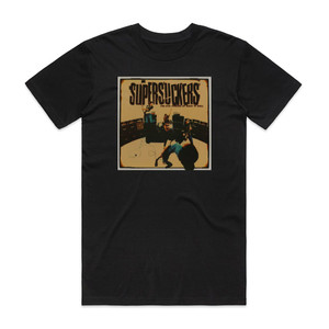 Supersuckers The Evil Powers Of Rock And Roll Album Cover T-Shirt Black Supersuckers The Evil Powers Of Rock And Roll Album Cover T-Shirt Black