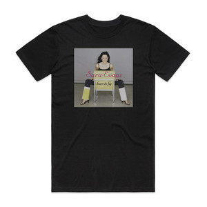 Sara Evans Born To Fly Album Cover T-Shirt Black Sara Evans Born To Fly Album Cover T-Shirt Black
