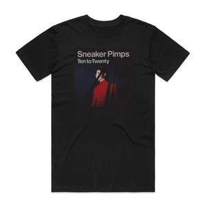 Sneaker Pimps Ten To Twenty Album Cover T-Shirt Black Sneaker Pimps Ten To Twenty Album Cover T-Shirt Black