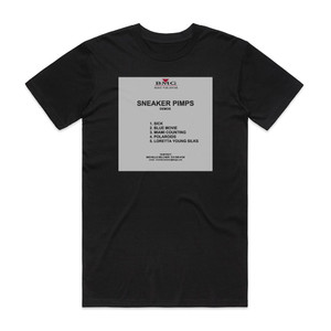 Sneaker Pimps Demos 1 Album Cover T-Shirt Black Sneaker Pimps Demos 1 Album Cover T-Shirt Black