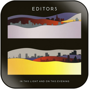 Editors In This Light And On This Evening Album Cover Sticker