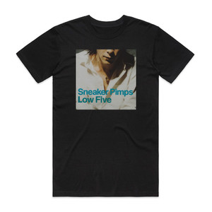 Sneaker Pimps Low Five Album Cover T-Shirt Black Sneaker Pimps Low Five Album Cover T-Shirt Black