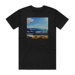 Snowy White Released Album Cover T-Shirt Black Snowy White Released Album Cover T-Shirt Black