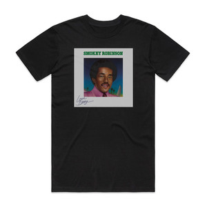 Smokey Robinson Love Breeze Album Cover T-Shirt Black Smokey Robinson Love Breeze Album Cover T-Shirt Black