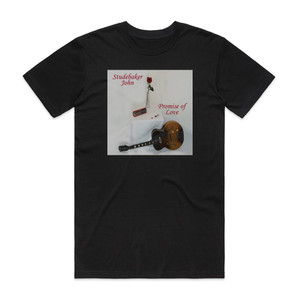 Studebaker John Grimaldi Promise Of Love Album Cover T-Shirt Black