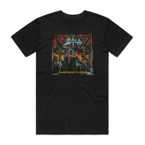 Sodom Masquerade In Blood Album Cover T-Shirt Black Sodom Masquerade In Blood Album Cover T-Shirt Black