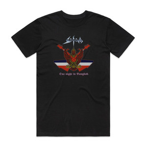 Sodom One Night In Bangkok Album Cover T-Shirt Black Sodom One Night In Bangkok Album Cover T-Shirt Black