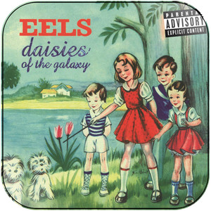 Eels Daisies Of The Galaxy Album Cover Sticker Eels Daisies Of The Galaxy Album Cover Sticker