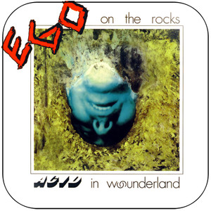 Ego on the Rocks Acid In Wounderland Album Cover Sticker Ego on the Rocks Acid In Wounderland Album Cover Sticker