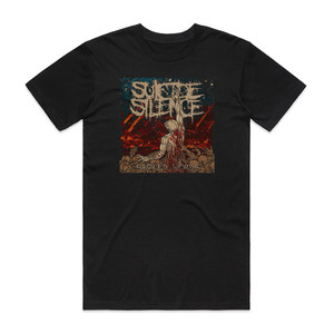 Suicide Silence Sacred Words Album Cover T-Shirt Black Suicide Silence Sacred Words Album Cover T-Shirt Black