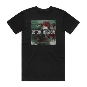 Soziedad Alkoholika Sistema Antisocial Album Cover T-Shirt Black Soziedad Alkoholika Sistema Antisocial Album Cover T-Shirt Black