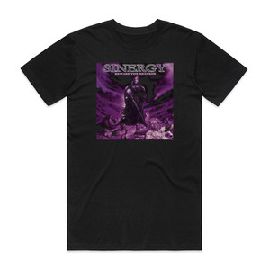 Sinergy Beware The Heavens Album Cover T-Shirt Black Sinergy Beware The Heavens Album Cover T-Shirt Black