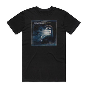 Sinergy Suicide By My Side Album Cover T-Shirt Black Sinergy Suicide By My Side Album Cover T-Shirt Black