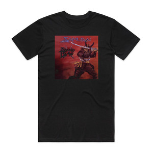 Samurai Sacred Blade Album Cover T-Shirt Black Samurai Sacred Blade Album Cover T-Shirt Black