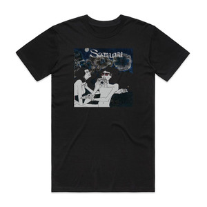 Samurai Samurai Album Cover T-Shirt Black Samurai Samurai Album Cover T-Shirt Black