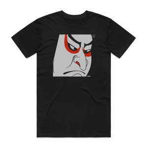 Samurai Green Tea Album Cover T-Shirt Black Samurai Green Tea Album Cover T-Shirt Black
