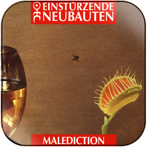 Einsturzende Neubauten Malediction Album Cover Sticker Einsturzende Neubauten Malediction Album Cover Sticker