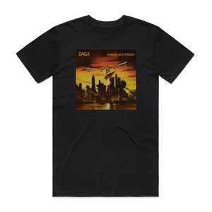 Saga Images At Twilight Album Cover T-Shirt Black Saga Images At Twilight Album Cover T-Shirt Black