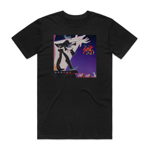 Saga The Security Of Illusion Album Cover T-Shirt Black Saga The Security Of Illusion Album Cover T-Shirt Black