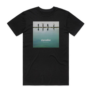 Starsailor Silence Is Easy Album Cover T-Shirt Black Starsailor Silence Is Easy Album Cover T-Shirt Black