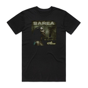 Sarea Alive Album Cover T-Shirt Black