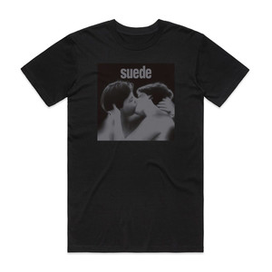 Suede Suede 1 Album Cover T-Shirt Black Suede Suede 1 Album Cover T-Shirt Black