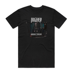 Smash Into Pieces Higher 1 Album Cover T-Shirt Black Smash Into Pieces Higher 1 Album Cover T-Shirt Black