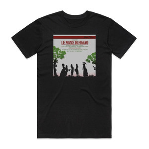 Sir Neville Marriner Le Nozze Di Figaro Album Cover T-Shirt Black Sir Neville Marriner Le Nozze Di Figaro Album Cover T-Shirt Black