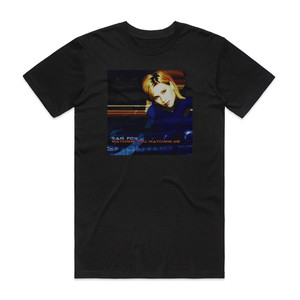 Samantha Fox Watching You Watching Me Album Cover T-Shirt Black Samantha Fox Watching You Watching Me Album Cover T-Shirt Black