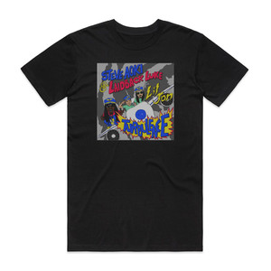 Steve Aoki Turbulence Album Cover T-Shirt Black Steve Aoki Turbulence Album Cover T-Shirt Black