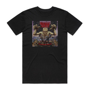 Suicidal Angels Divide And Conquer Album Cover T-Shirt Black Suicidal Angels Divide And Conquer Album Cover T-Shirt Black