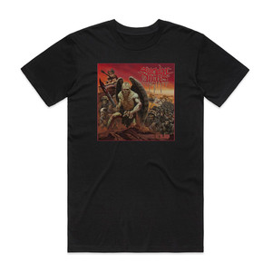 Suicidal Angels Division Of Blood Album Cover T-Shirt Black Suicidal Angels Division Of Blood Album Cover T-Shirt Black