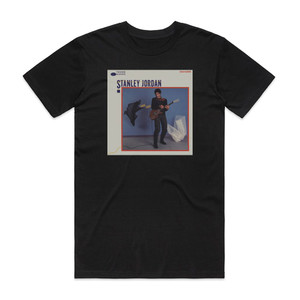 Stanley Jordan Magic Touch Album Cover T-Shirt Black
