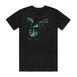 Stan Ridgway The Big Heat Album Cover T-Shirt Black Stan Ridgway The Big Heat Album Cover T-Shirt Black