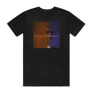 Stan Ridgway Black Diamond Album Cover T-Shirt Black Stan Ridgway Black Diamond Album Cover T-Shirt Black