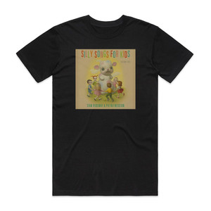 Stan Ridgway Silly Songs For Kids Volume 1 Album Cover T-Shirt Black Stan Ridgway Silly Songs For Kids Volume 1 Album Cover T-Shirt Black