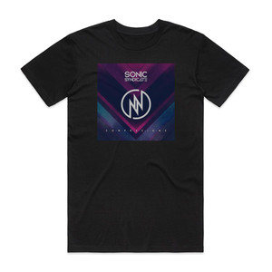 Sonic Syndicate Confessions Album Cover T-Shirt Black Sonic Syndicate Confessions Album Cover T-Shirt Black