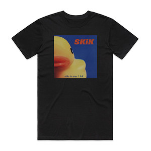 Skik Niks Is Zoas T Lek Album Cover T-Shirt Black