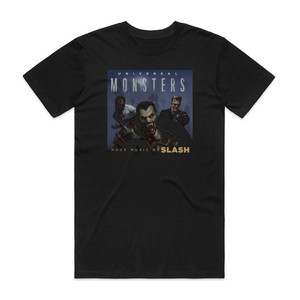 Slash Universal Monsters Album Cover T-Shirt Black