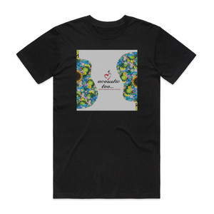 Sabrina I Love Acoustic Too Album Cover T-Shirt Black Sabrina I Love Acoustic Too Album Cover T-Shirt Black