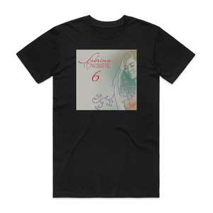 Sabrina I Love Acoustic 6 Album Cover T-Shirt Black Sabrina I Love Acoustic 6 Album Cover T-Shirt Black