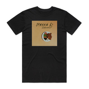 Stakka Bo Supermarket Album Cover T-Shirt Black Stakka Bo Supermarket Album Cover T-Shirt Black