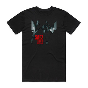 Saez Debbie Album Cover T-Shirt Black Saez Debbie Album Cover T-Shirt Black