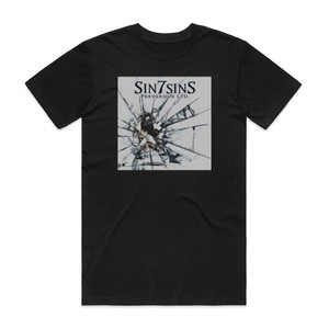 Sin7sinS Perversion Ltd Album Cover T-Shirt Black Sin7sinS Perversion Ltd Album Cover T-Shirt Black
